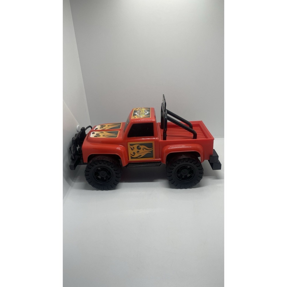 Megatoys Just For‎ You Monster Truck 4X4 11"Red Pick Up Truck
